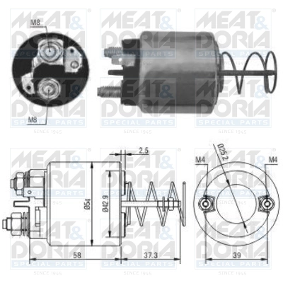 Solenoid Switch, starter